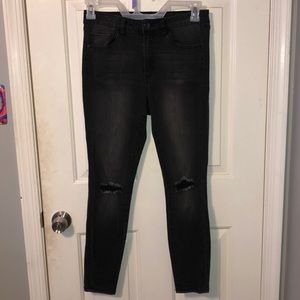 Black skinny jeans